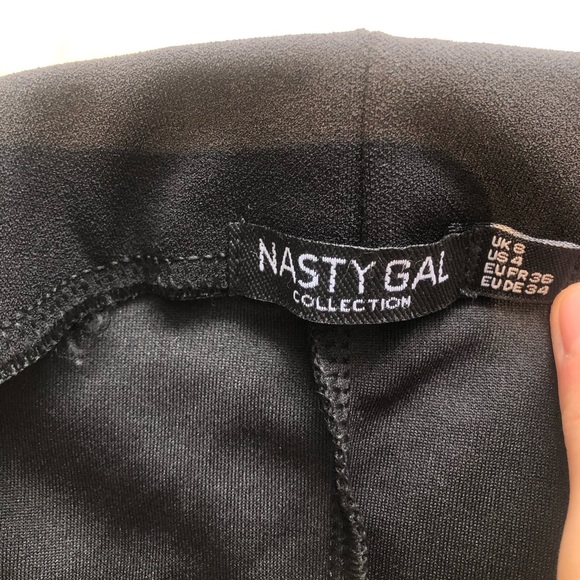 nasty gal slit down honey high waisted pants - Picture 4 of 4